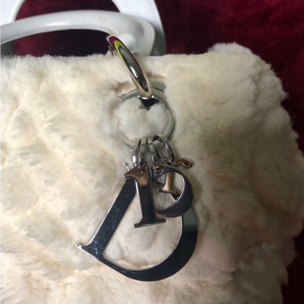 Dior Rabbit Fur Lady Dior Bag